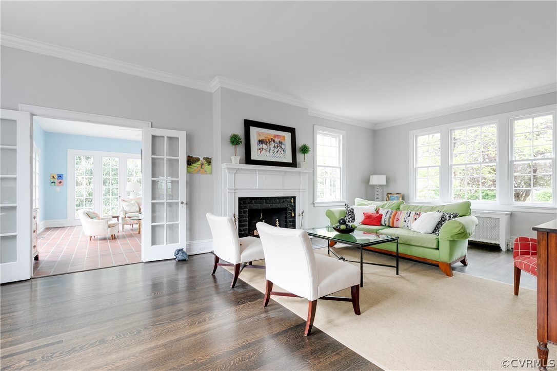 6601 Three Chopt Road Richmond, VA 23226 - Photo 6 of 50 Living Room towards Family Room