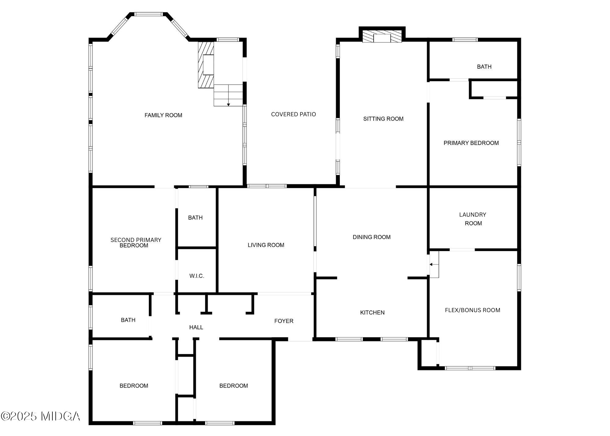 109 Scarborough Road Centerville, GA 31028 - Photo 52 of 52 a picture of floor plan