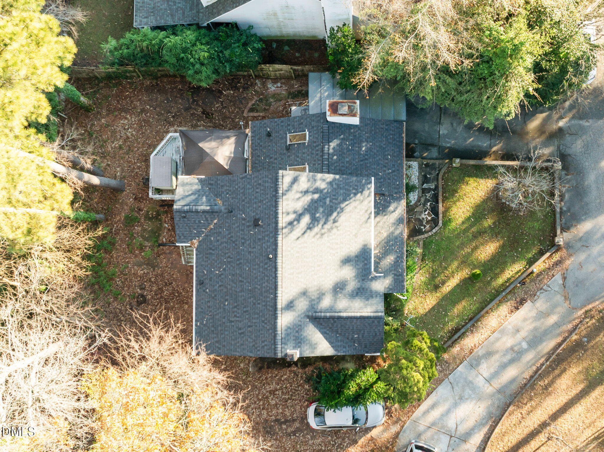 4700 Tolley Court Raleigh, NC 27616 - Photo 38 of 38 an aerial view of houses with yard
