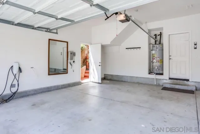 a view of a park with plants and trees