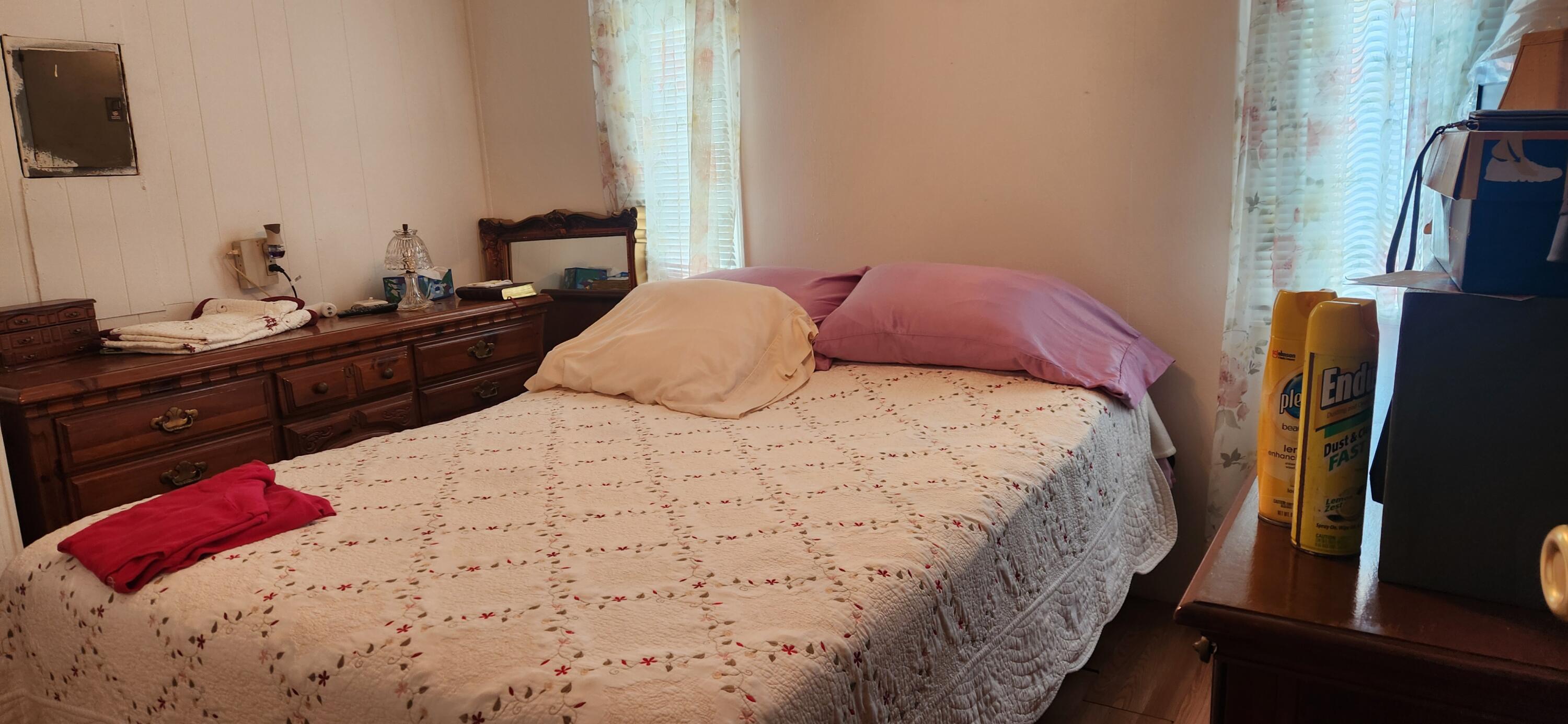 668 Pico Road Buchanan, VA 24066 - Photo 9 of 13 a bed sitting in a bedroom next to a window with dresser