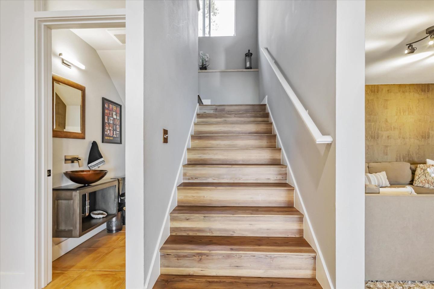 327 Farallon Avenue Pacifica, CA 94044 - Photo 28 of 74 a view of entryway and hall with wooden floor