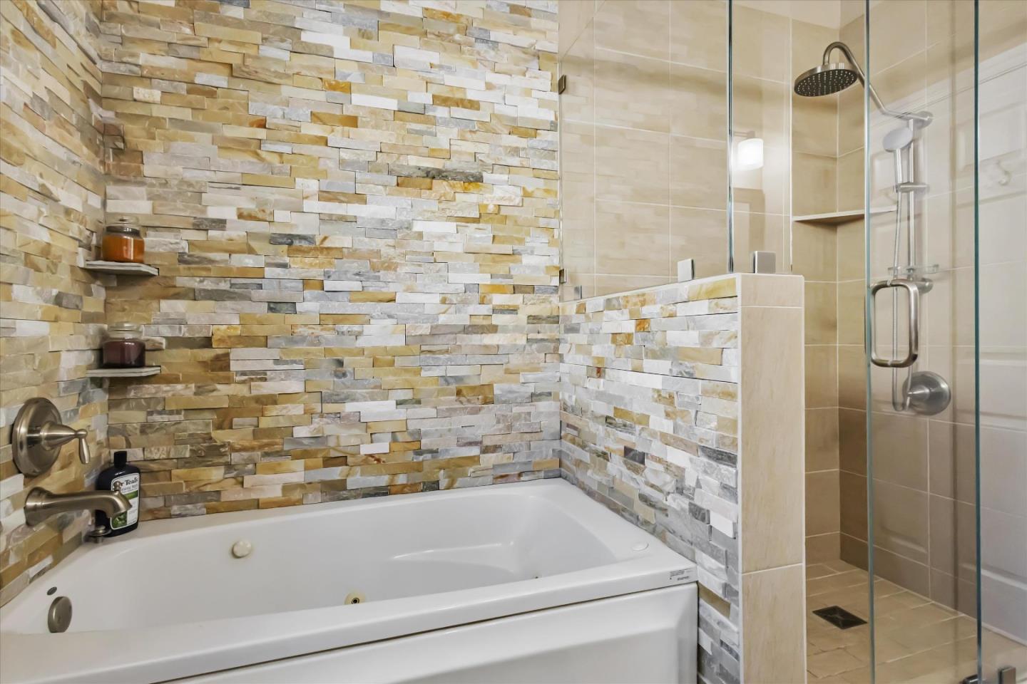 327 Farallon Avenue Pacifica, CA 94044 - Photo 36 of 74 a bathroom with a bathtub and a shower