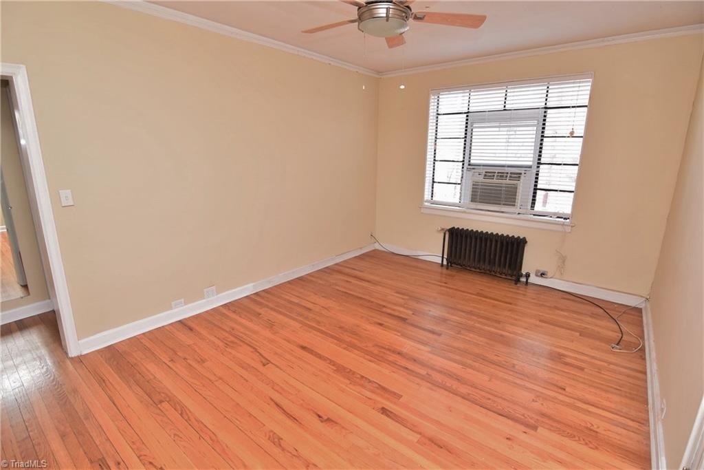 Hardwood floors throughout.