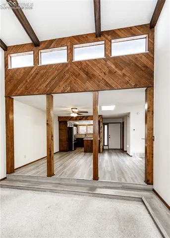 a view of a living room