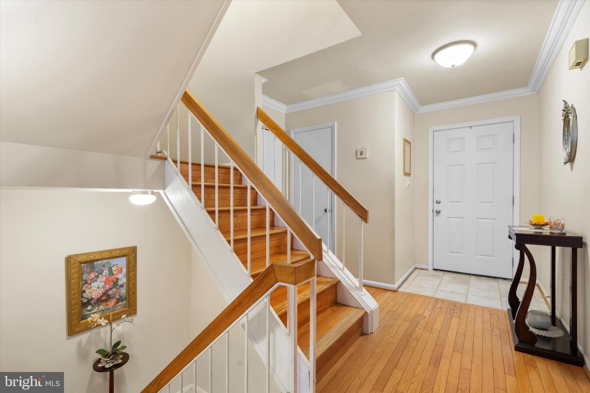 5504 Winford Court Fairfax, VA 22032 - Photo 14 of 61 a view of entryway and hall with wooden floor