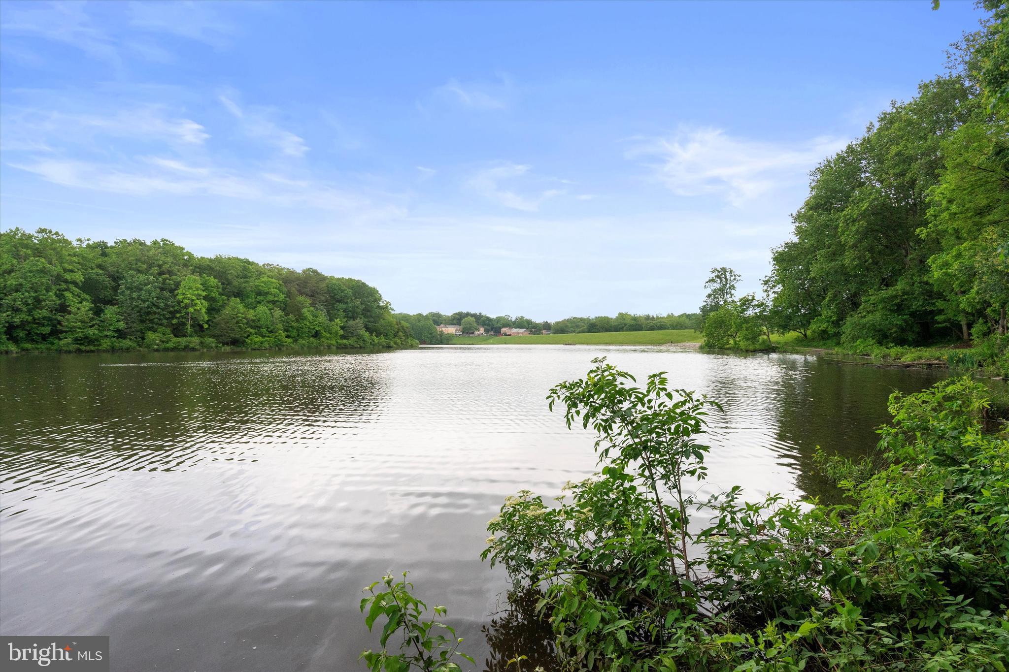 5504 Winford Court Fairfax, VA 22032 - Photo 53 of 61 a view of a lake with houses in the background