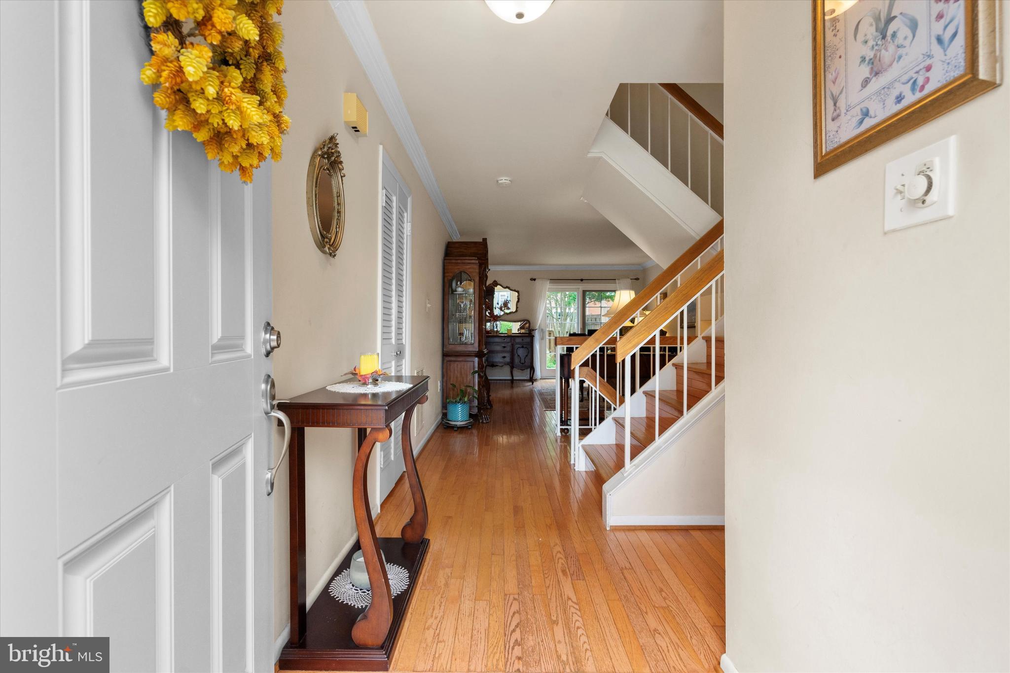 5504 Winford Court Fairfax, VA 22032 - Photo 6 of 61 a view of entryway and hall with wooden floor