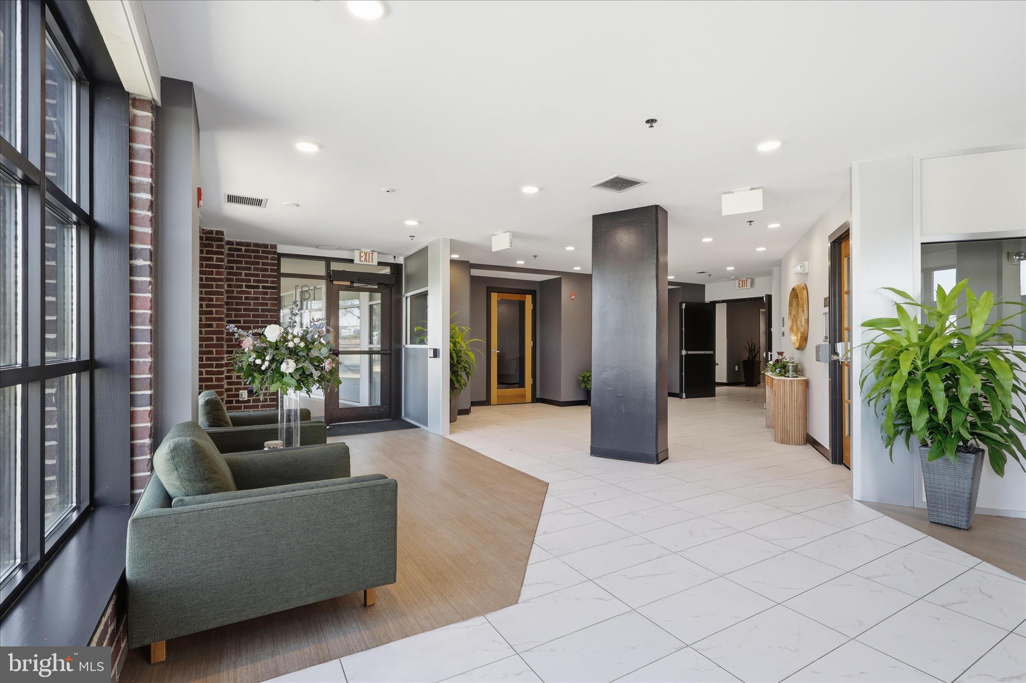 181 East Reed Avenue, Unit 411 Alexandria, VA 22305 - Photo 22 of 35 Welcoming Building Foyer
