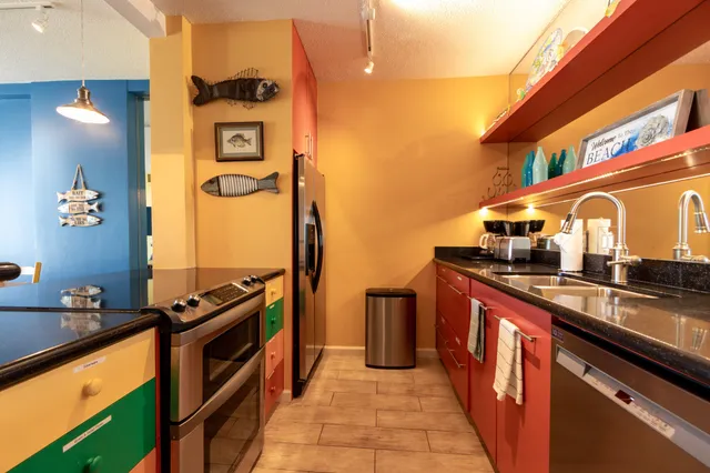 a view of balcony with furniture