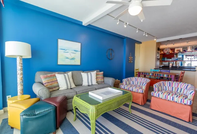 a bed room with a bed and a couch