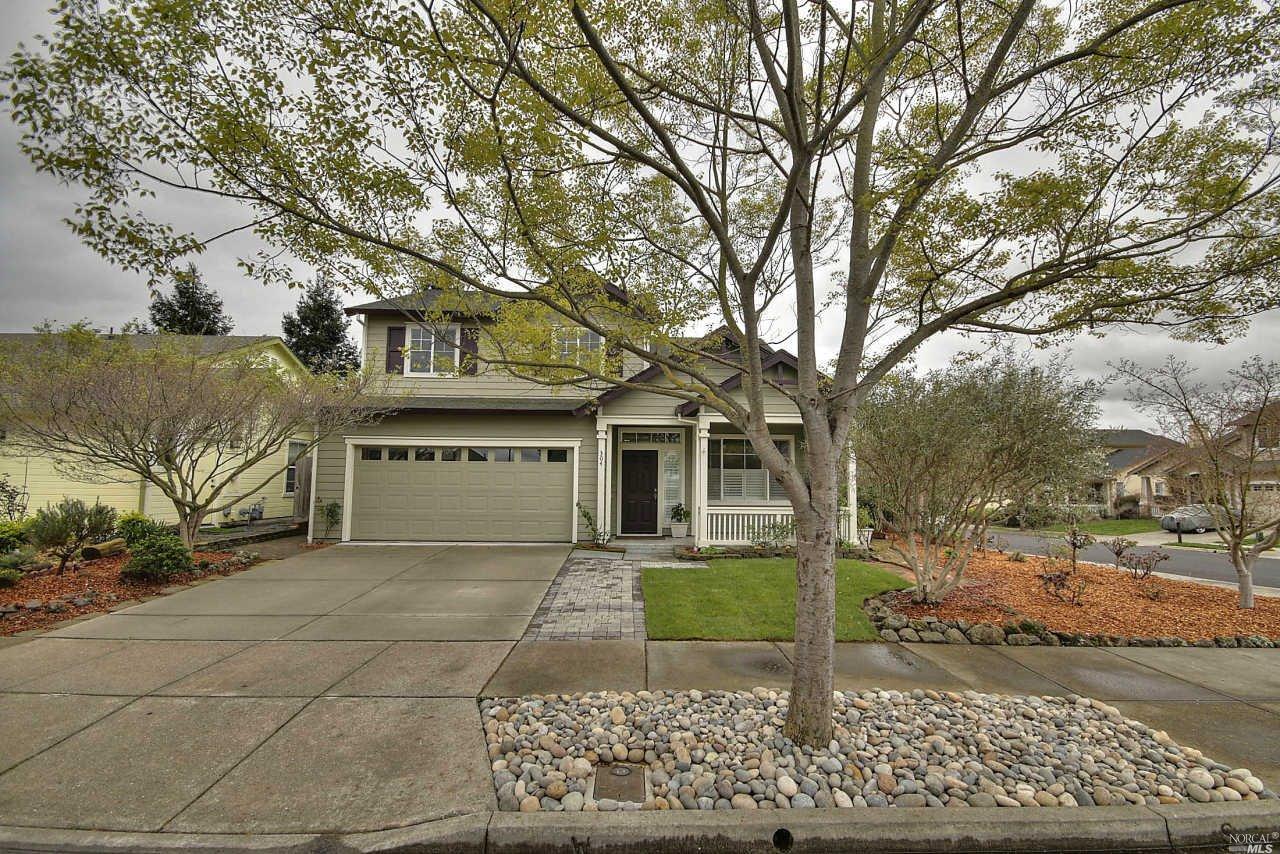 304 Burt Street Santa Rosa, CA 95404 - Photo 1 of 1 front view of a house with a yard