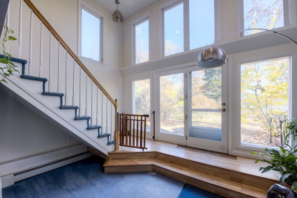 18 Bergin Lane Worcester, MA 01602 - Photo 39 of 42 a view of staircase with floors and white walls