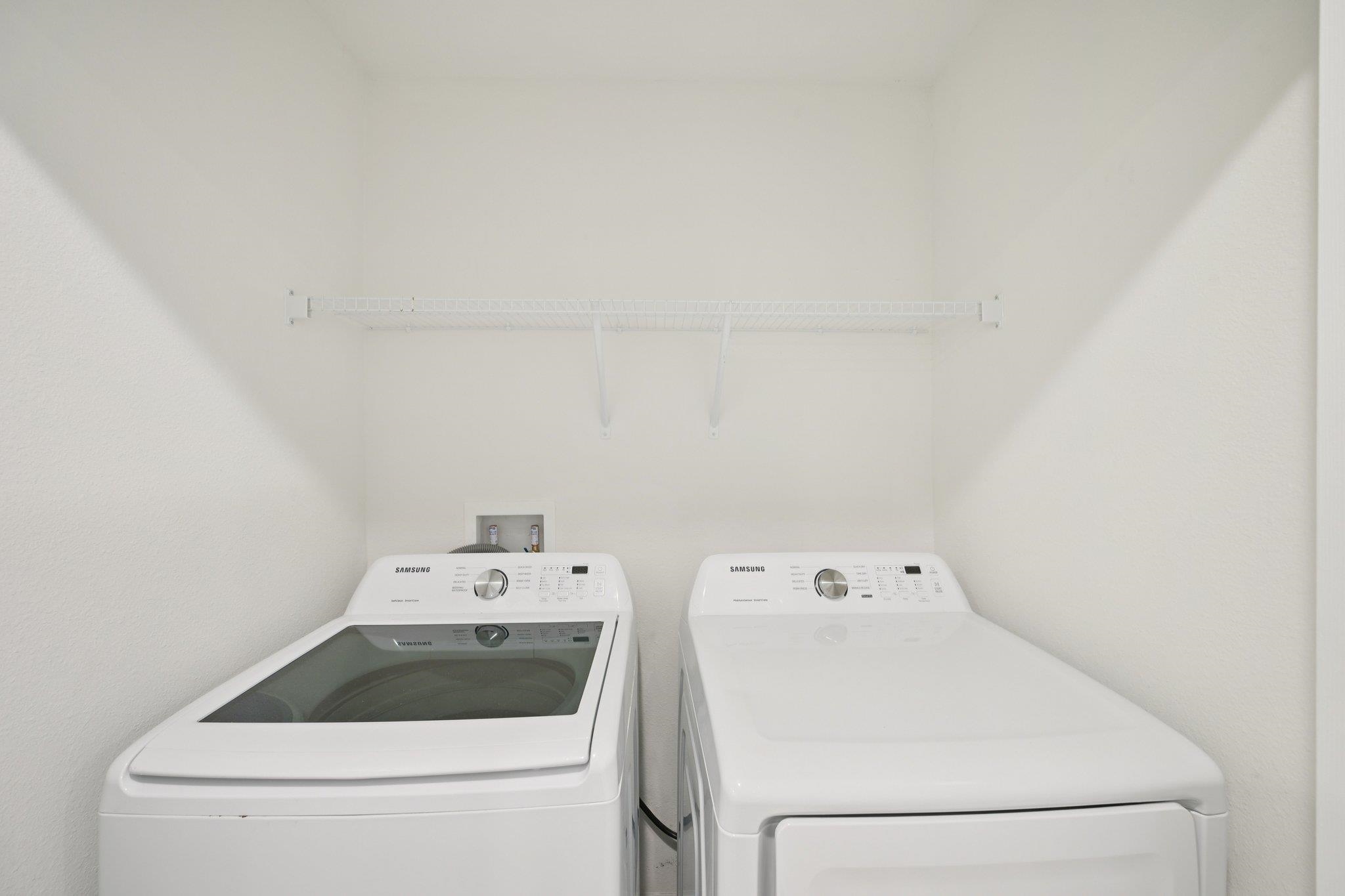 22 Ridge Lake Road St. Augustine, FL 32086 - Photo 23 of 31 Laundry area with washer and dryer