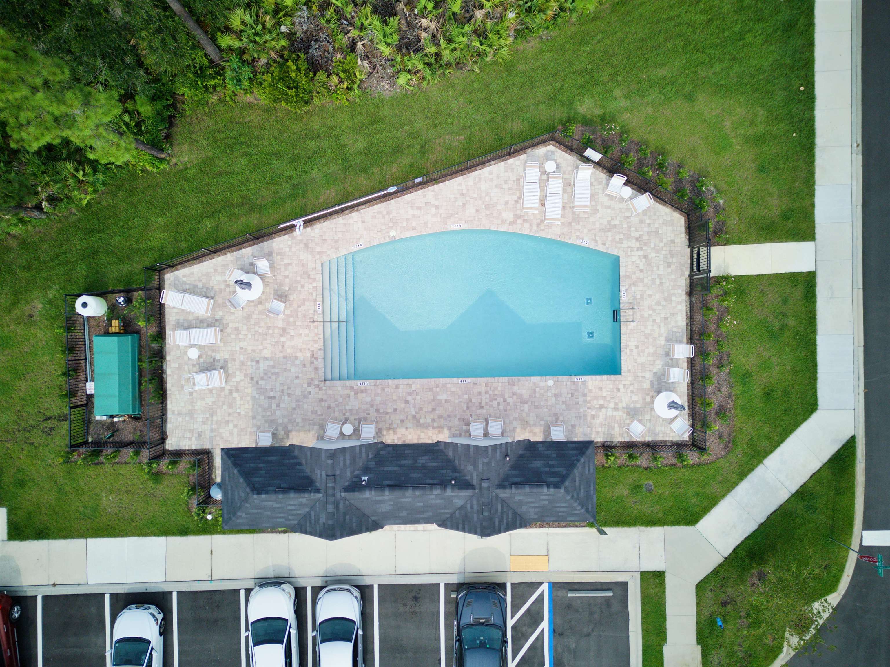 22 Ridge Lake Road St. Augustine, FL 32086 - Photo 30 of 31 Bird's eye view of a pool area
