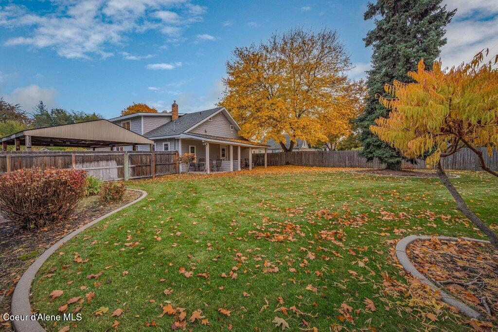 1515 6th Street Coeur D'Alene, ID 83814 - Photo 45 of 46 Fully Fenced Back Yard