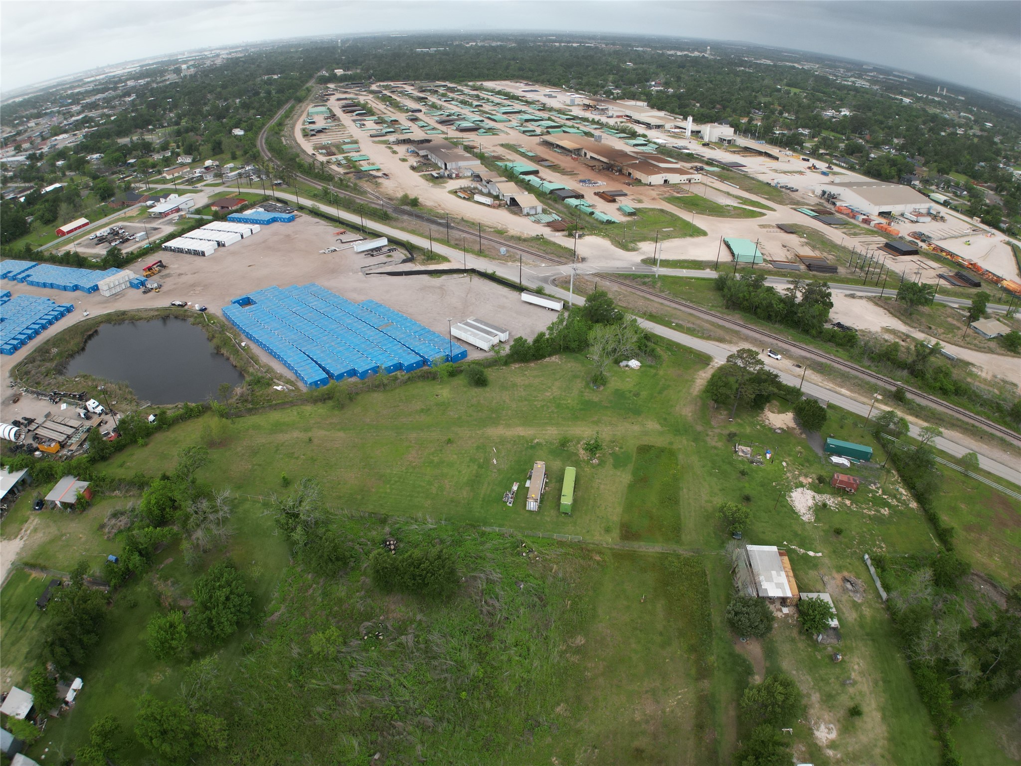 330 River Road Channelview, TX 77530 - Photo 13 of 15 an aerial view of residential houses with outdoor space
