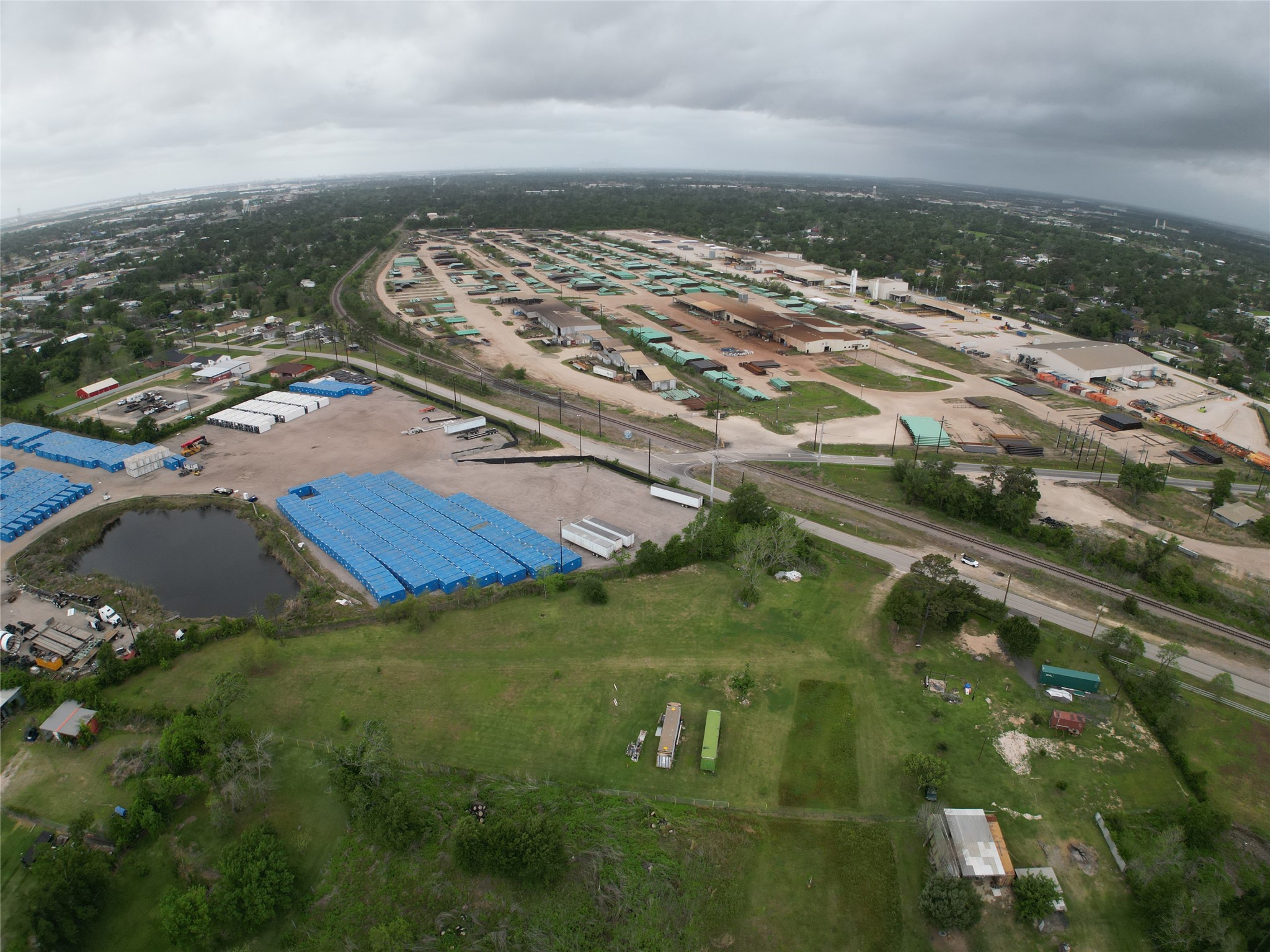 330 River Road Channelview, TX 77530 - Photo 14 of 15 an aerial view of residential houses with outdoor space