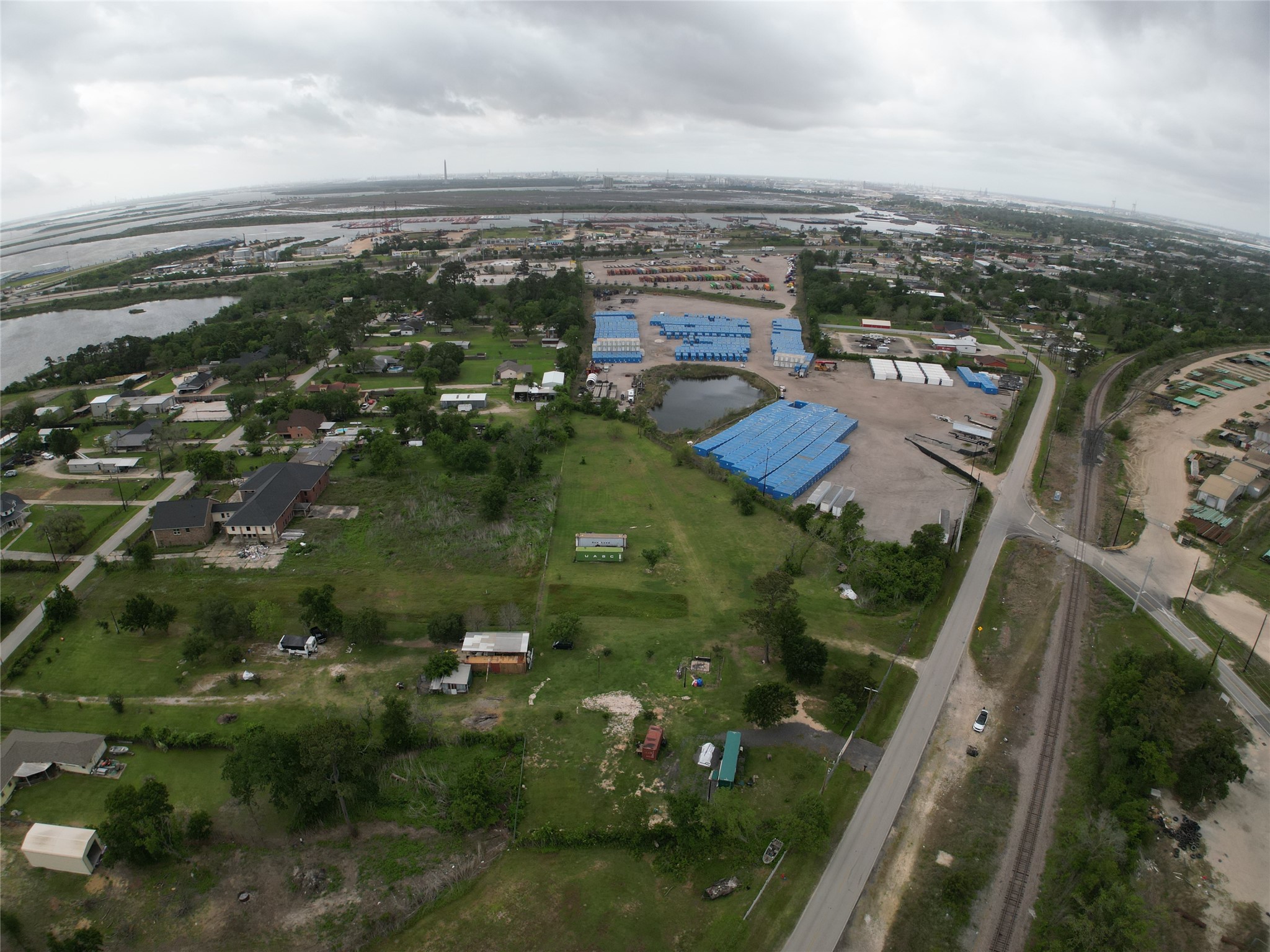330 River Road Channelview, TX 77530 - Photo 15 of 15 an aerial view of residential houses with outdoor space