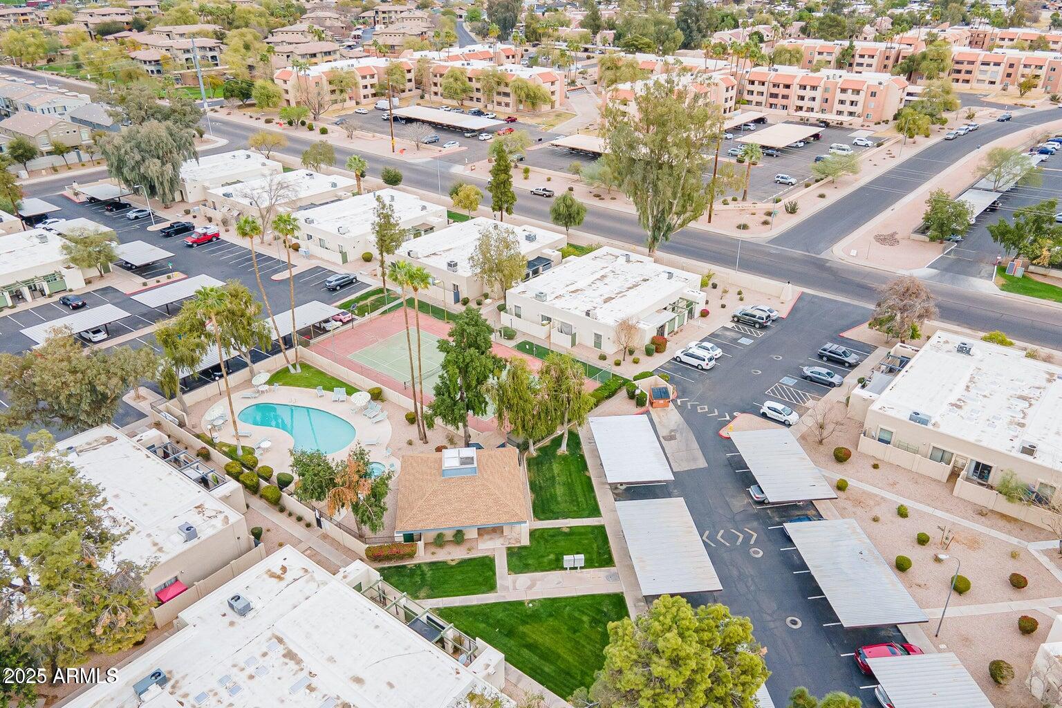 712 South Lebanon Lane Tempe, AZ 85288 - Photo 18 of 35 an aerial view of a city