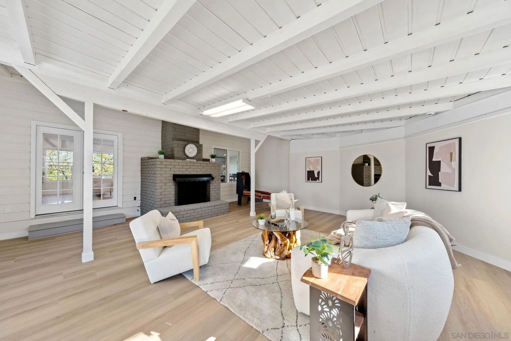 10104 Cristobal Drive Spring Valley, CA 91977 - Photo 37 of 56 a living room with furniture and a fireplace