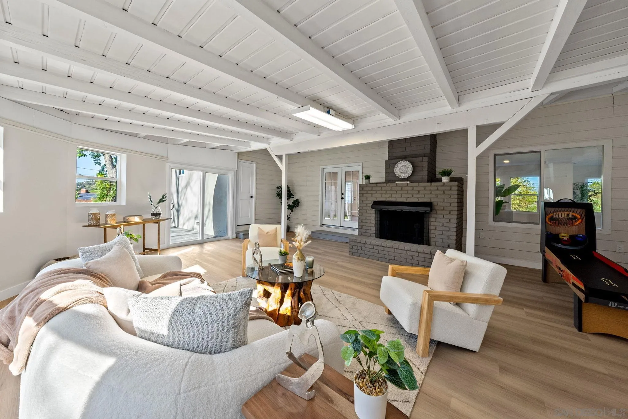 10104 Cristobal Drive Spring Valley, CA 91977 - Photo 38 of 56 a living room with furniture and a fireplace