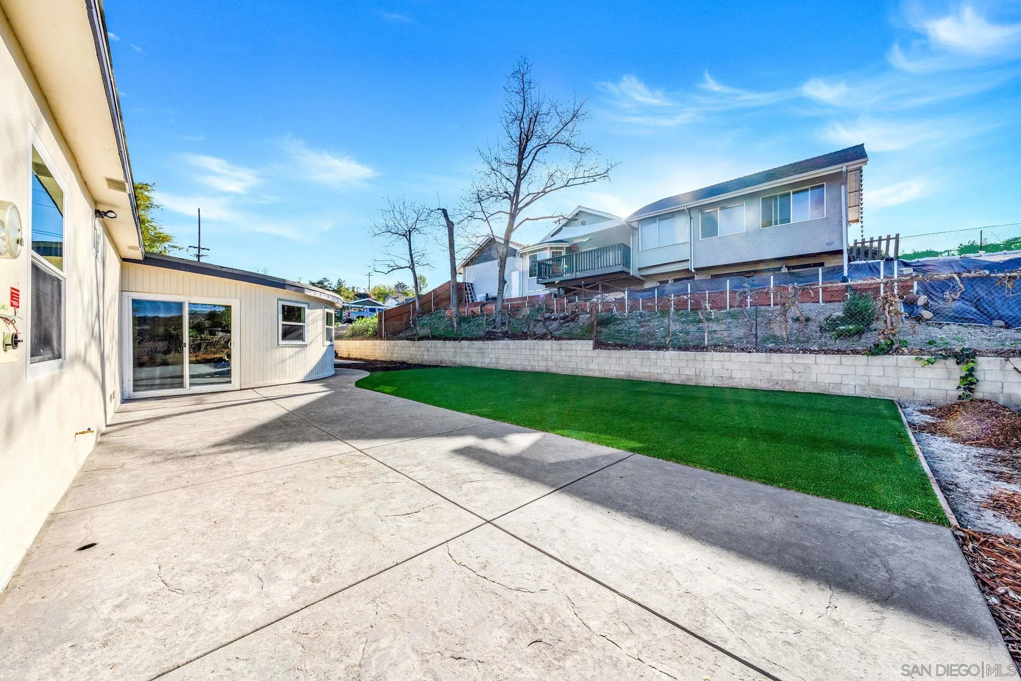 10104 Cristobal Drive Spring Valley, CA 91977 - Photo 45 of 56 a house view with a garden space