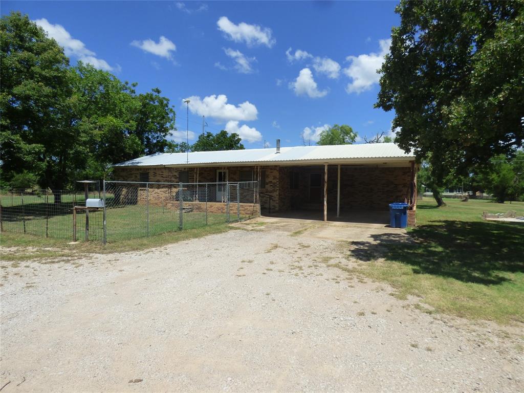 309 East 10th Street Cisco, TX 76437 - Photo 3 of 35 front view with carport