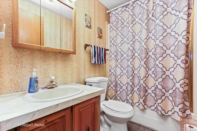 a bathroom with a sink and a toilet