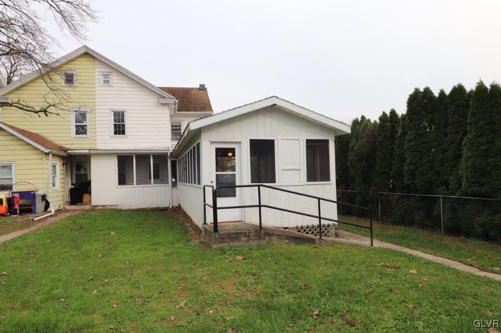 1886 Dinkey Road Lehighton, PA 18235 - Photo 32 of 39 Rear View of Home & Screen Porch