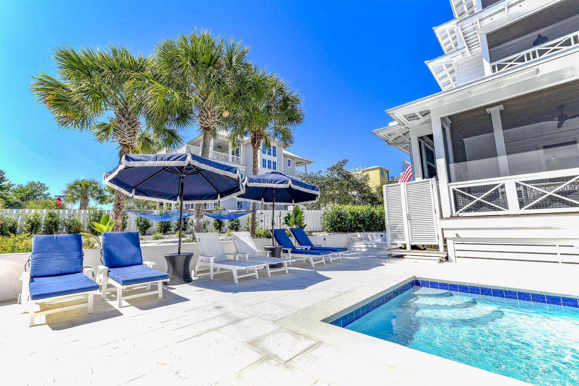 20 Brown Street Santa Rosa Beach, FL 32459 - Photo 48 of 83 a view of pool with outdoor seating
