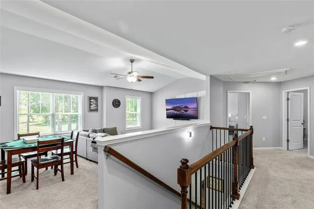 a view of livingroom with furniture and window
