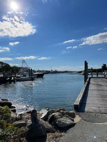a ocean view with a city view
