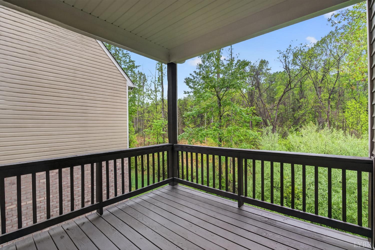 1198 Crest Ridge Drive Bedford, VA 24523 - Photo 7 of 40 a view of balcony with wooden floor