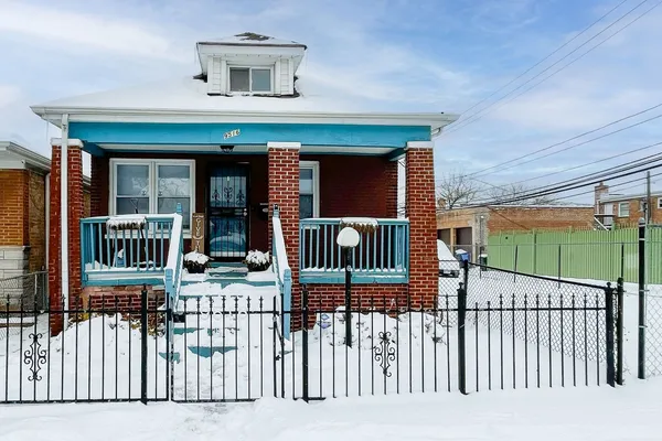 front view of a house