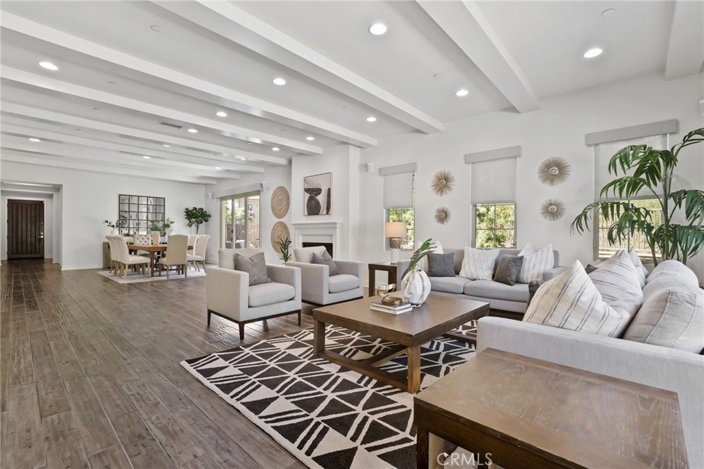 49 Saddlehorn Irvine, CA 92602 - Photo 12 of 73 a living room with furniture and wooden floor