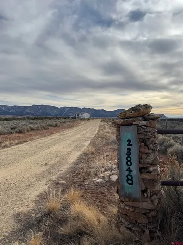 a city view with ocean