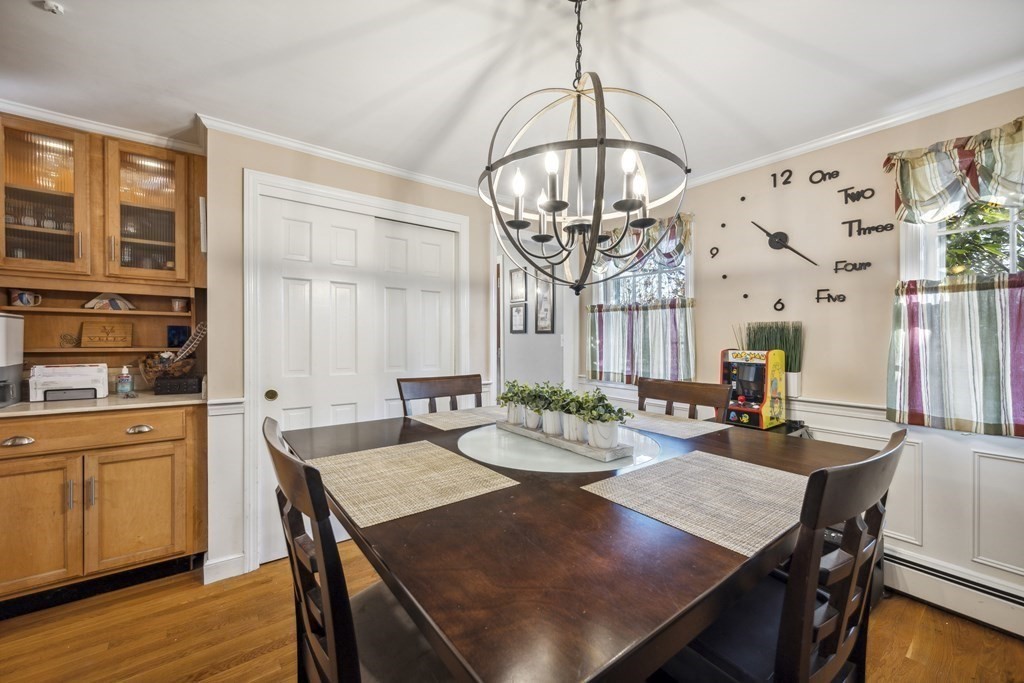 8 Robert Plunkett Circle Randolph, MA 02368 - Photo 6 of 22 a view of a dining room with furniture window and wooden floor