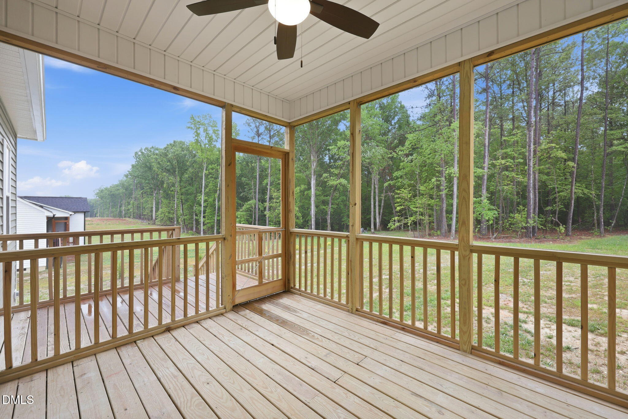146 Seahawk Way Zebulon, NC 27597 - Photo 5 of 51 a view of a balcony with wooden floor
