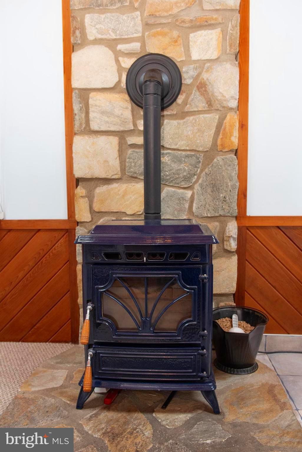 2086 Needhammer Road Pottstown, PA 19464 - Photo 27 of 58 Whitford Renaissance wood pellet stove included