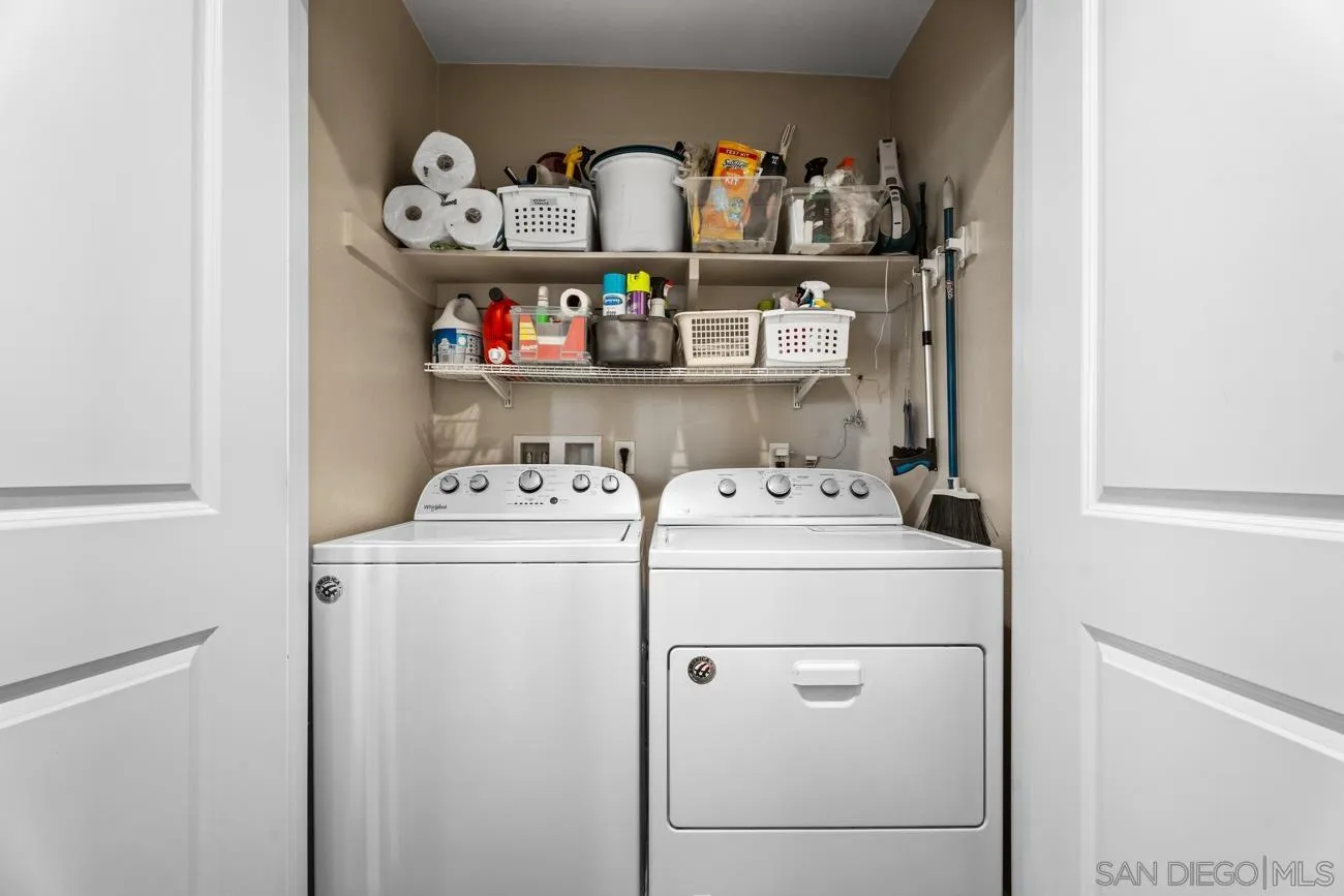 4326 Star Path Way, Unit 1 Oceanside, CA 92056 - Photo 23 of 46 a utility room with dryer and washer