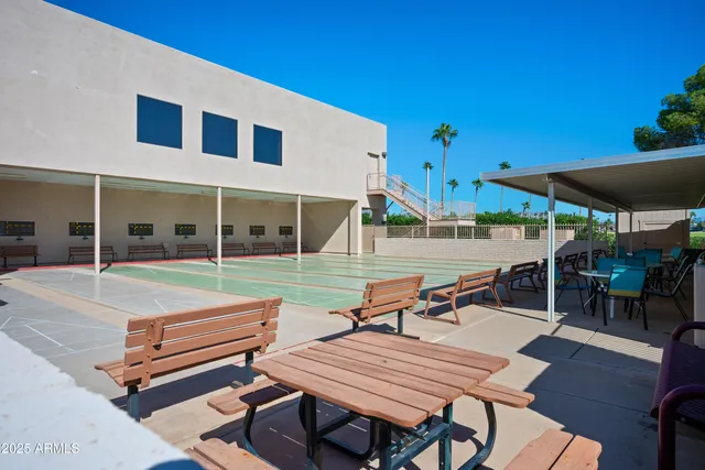 a outdoor space with patio