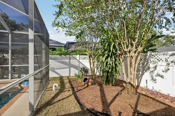 a view of a balcony with two chairs