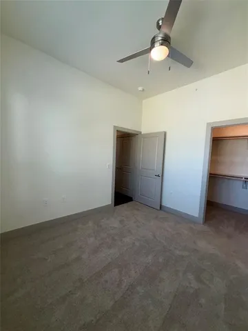 a close view of closet