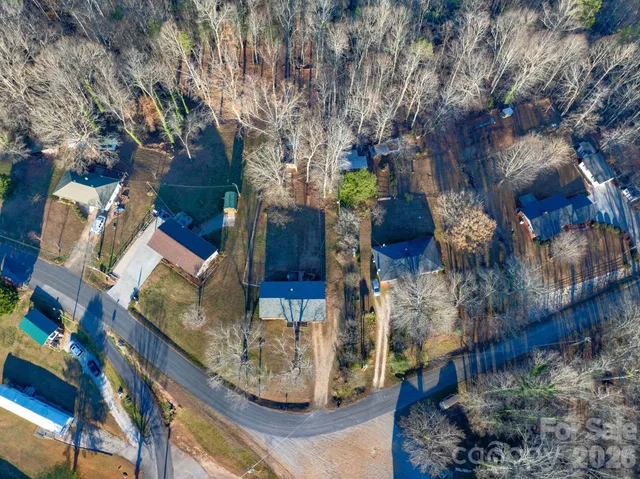 a picture of city view with lots of trees