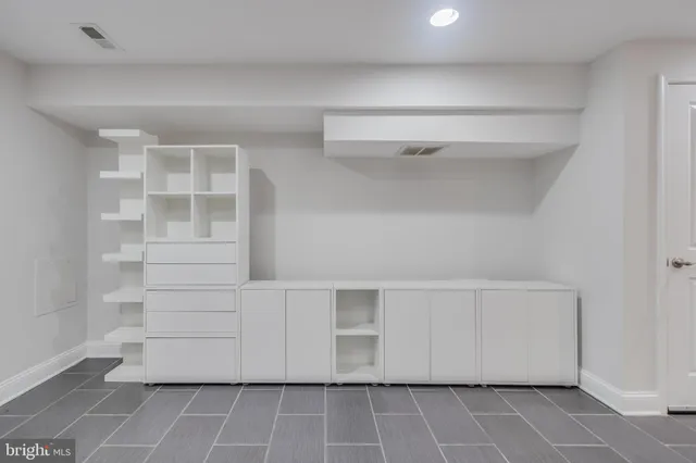 a view white cabinets