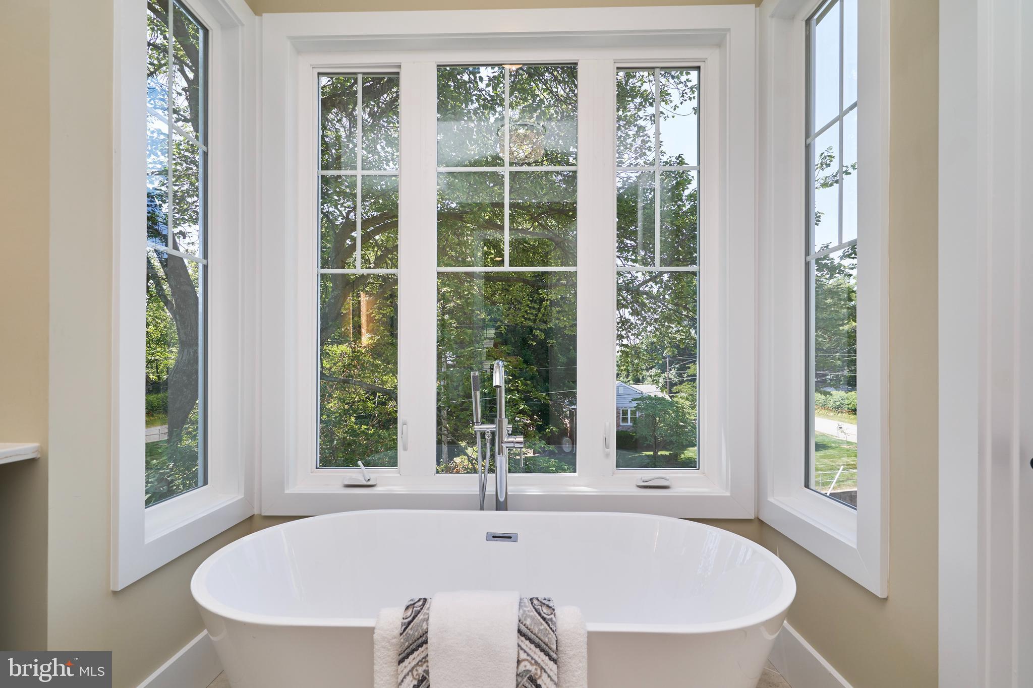7019 Ridge Drive Alexandria, VA 22306 - Photo 25 of 67 Treed view from tub