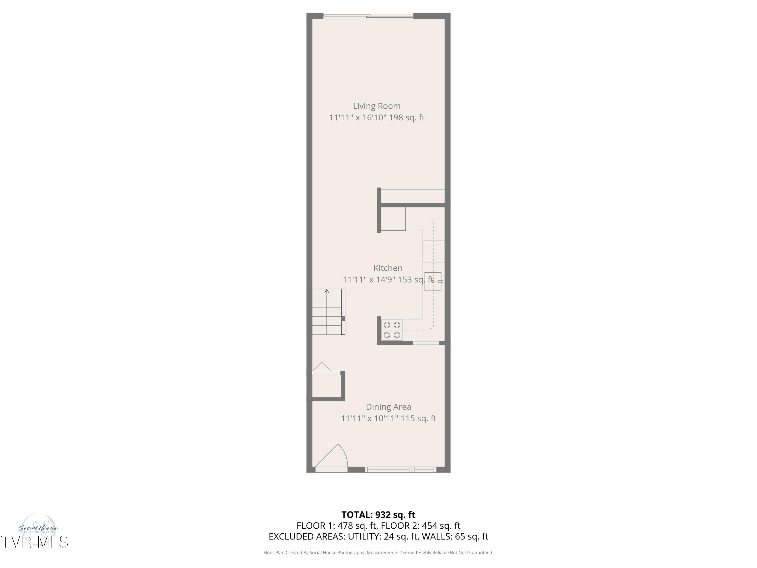 115 Beechnut Street, Unit G2 Johnson City, TN 37601 - Photo 26 of 28 1-Floorplan_1