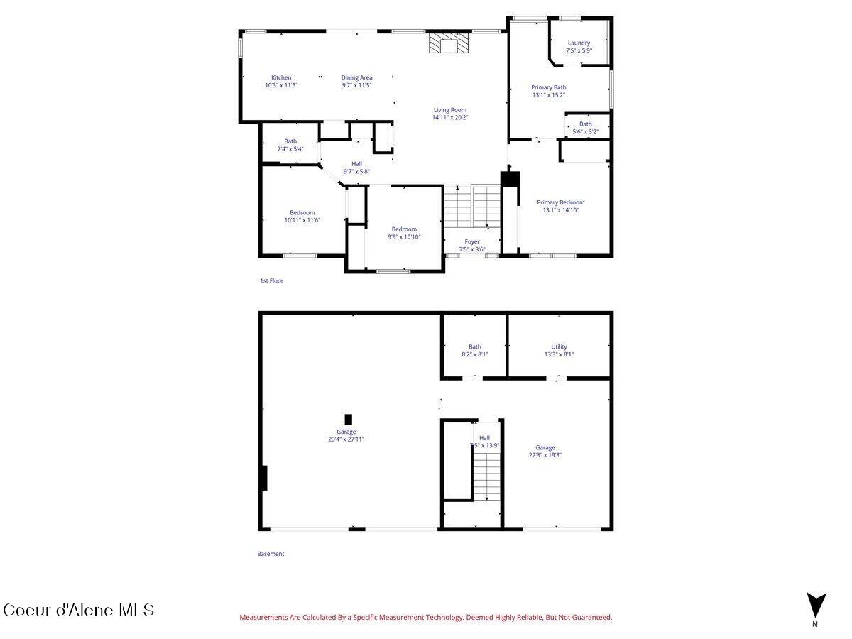 5340 West Hull Loop Coeur D'Alene, ID 83814 - Photo 31 of 31 Floor Plan