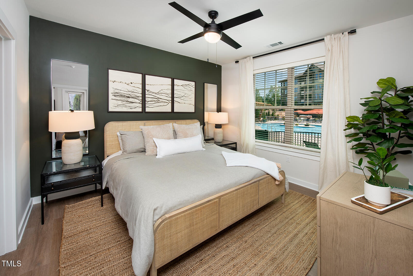 7901 Cheaha Drive, Unit B1 Raleigh, NC 27616 - Photo 15 of 25 Model-Bedroom-01